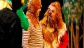 Aslan Kral sirkte, çocuklar tiyatroda