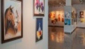 Kursiyerlerden karma sergi