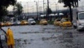 İstanbul sağanak yağmura teslim