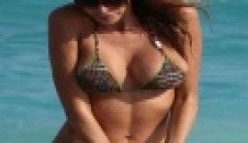 Aida Yespica Miami'de tüm güzelliğini sergiledi