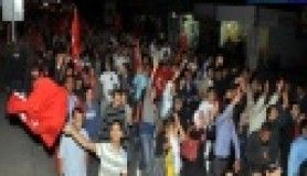 Tüm yurttan teröre lanet