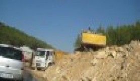 Kara yolu değil, çile yolu...