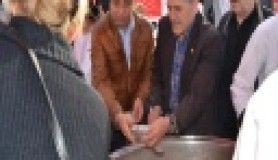 Aşure ikramına yoğun ilgi