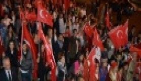 Halktan tokat gibi yürüyüş