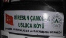 Usluca Köyü Dernek üyeleri Çanakkale’yi geçti