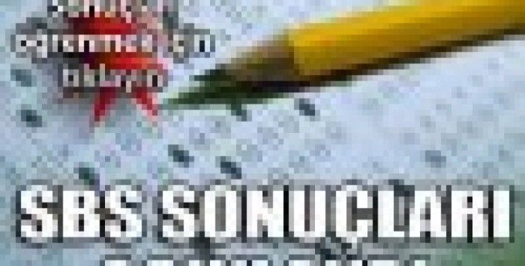 SBS 8. sınıf sonuçları açıklandı