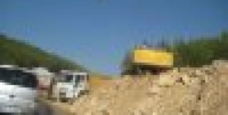 Kara yolu değil, çile yolu...