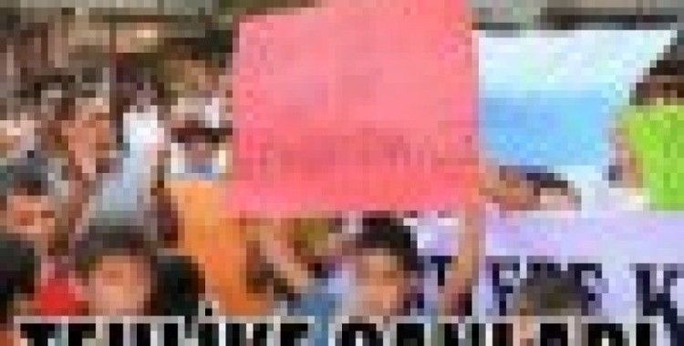 BDP'nin yürüyüşünde 'intikam' dövizleri