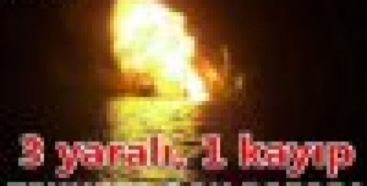 Teknede can pazarı: 3 yaralı 1 kayıp