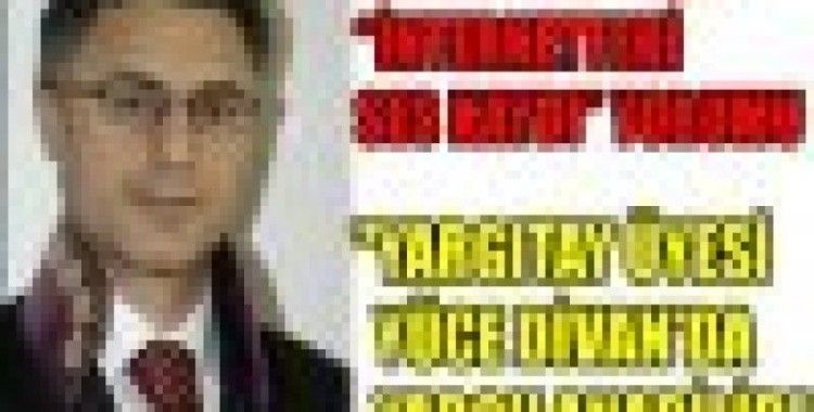 Raportör Can'dan önemli açıklamalar