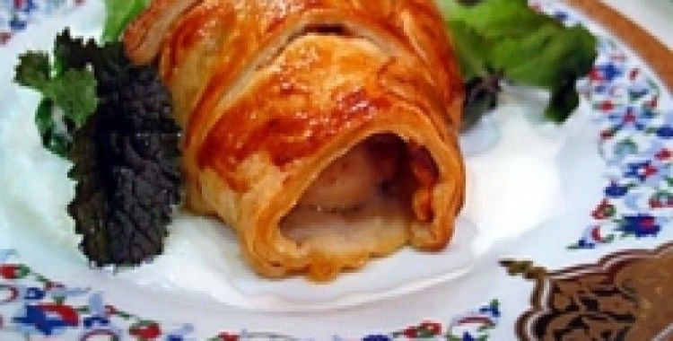 İftar lezzetleri, Milföye sarılı mantarlı tavuk