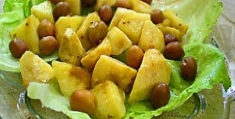 İftar lezzetleri, Kişnişli ve zeytinyağlı kreviz salatası