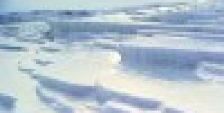Pamukkale artık bembeyaz