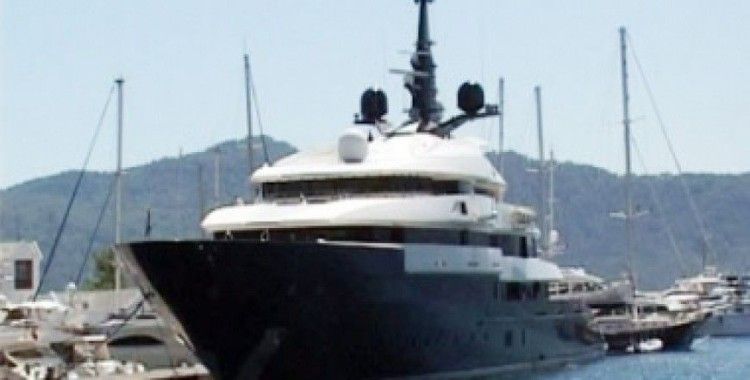 Spielberg'in lüks yatı Marmaris'te