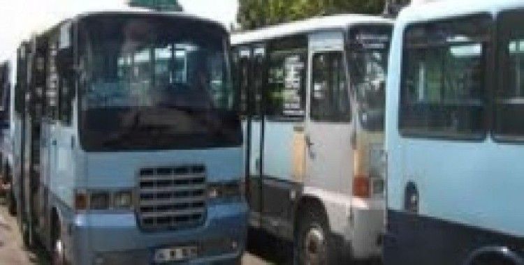 Minibüs şoförlerine tek tip kıyafet