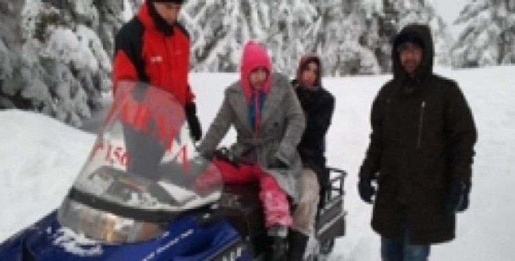 Kaybolan turistler bulundu