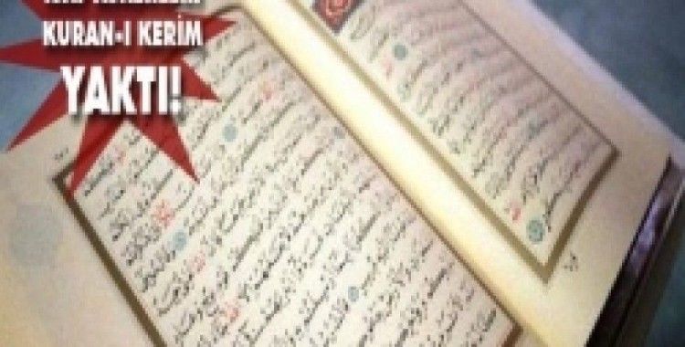 İSAF askerleri Kur'an-ı Kerim yaktı!