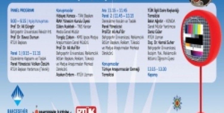 RTÜK'ün yeni Ölçülmleme Yönetmeliği Taslağı Bahçeşehir Üniversitesi'nde masaya yatırılıyor