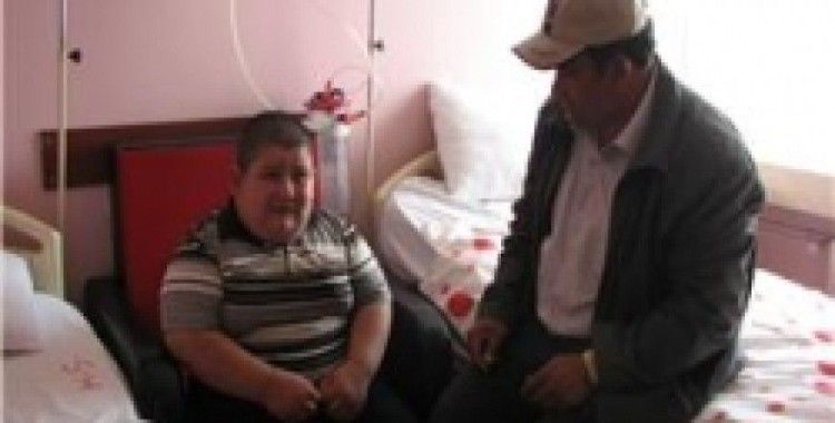 90 kiloluk Cihat’a tedavi umudu