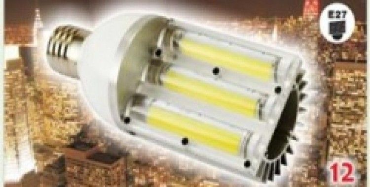 Led teknolojili sokak lambaları piyasada