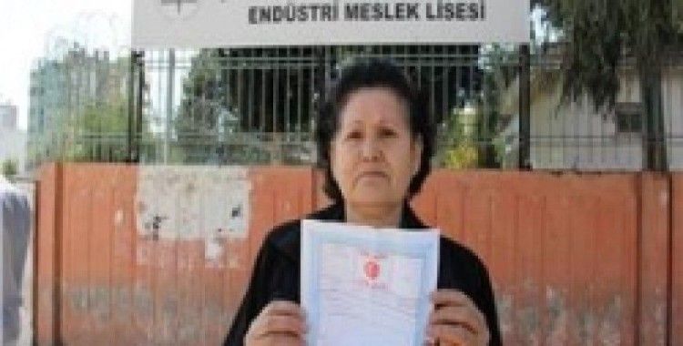 Savaş mağduru aileye okul şoku