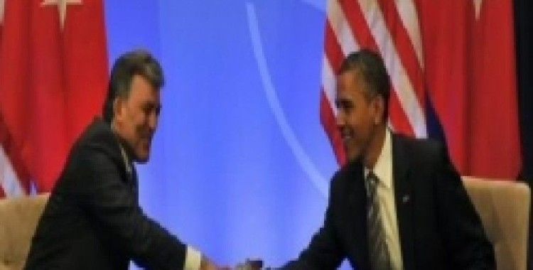 Gül, Obama ile görüştü