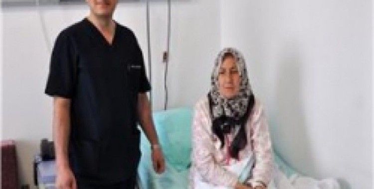 Karnından 1 kilo miyom çıktı