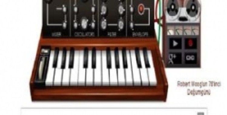  Google, Moog’u özel doodle ile hatırladı
