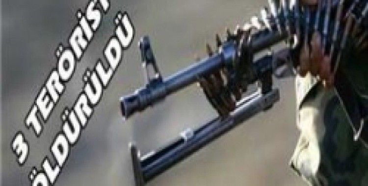  Tunceli'de çatışma: 3 terörist öldürüldü