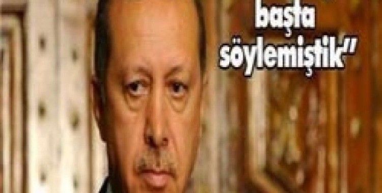 'Hata olduğunu başta söyledik'