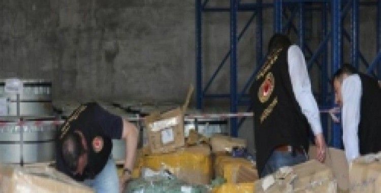 Terör örgütünün gümrük haracına darbe