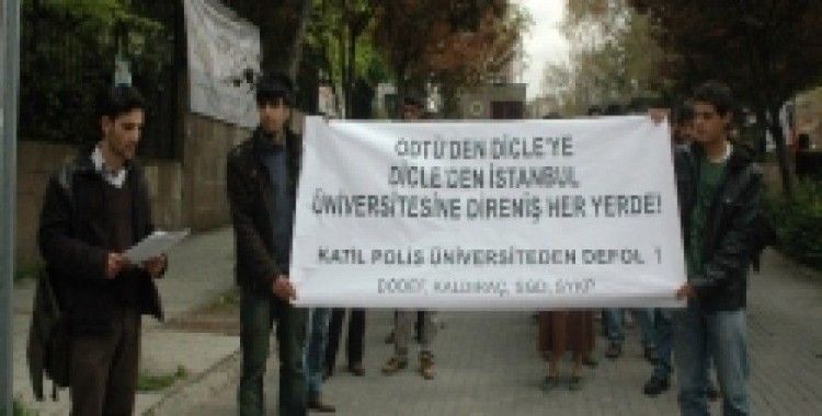 Ankara Üniversitesi'nde öğrenci eylemi