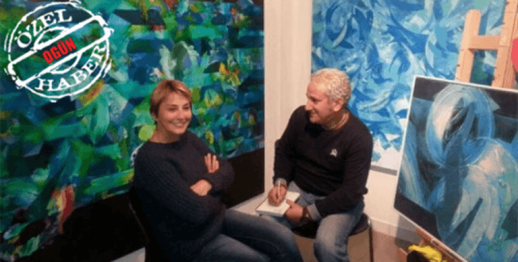 Sıra dışı ressam, Setenay Özbek!