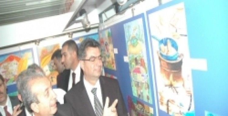 Ekmek israfı ve önlenmesi konulu resim ve kompozisyon yarışması ödül töreni