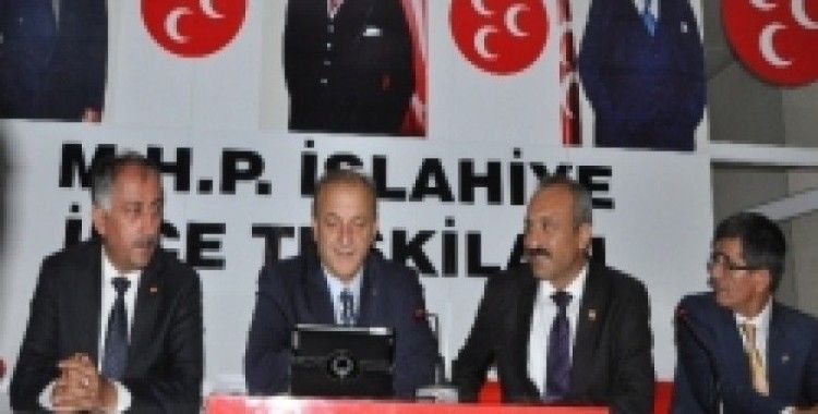 MHP Grup Başkanvekili Oktay Vural İslahiye’de
