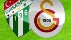 Bursaspor-Galatasaray maçına büyük ilgi