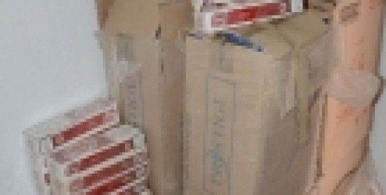 Elbistan da 6 bin 580 paket kaçak sigara ele geçirildi