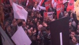 Kılıçdaroğlu’nu Sarıgül ve partililer karşıladı