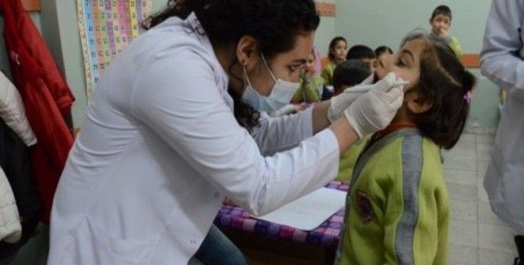 Şanlıurfa'da 26 bin çocuk diş taramasından geçti