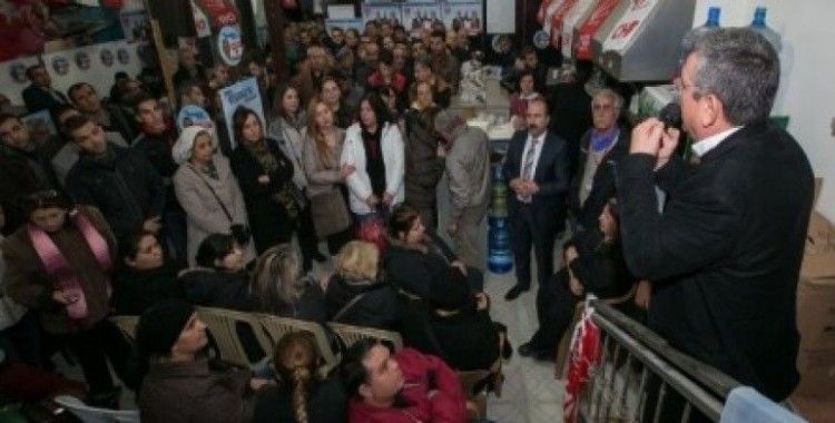 CHP’nin Kuşadası Adayı Kayalı, Ege Mahallesi seçim ofisi açtı