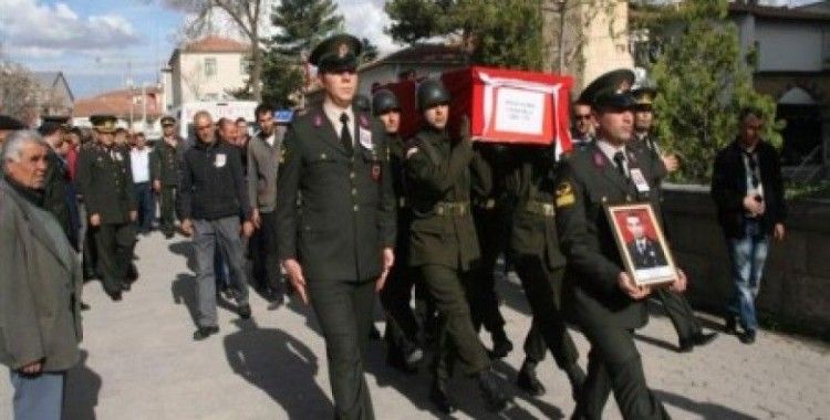 Şehit Astsubay Ahmet Yılmaz Yozgat'ta toprağa verildi