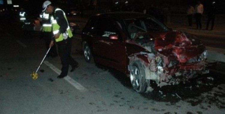 Karaman'da trafik kazası, 3 yaralı