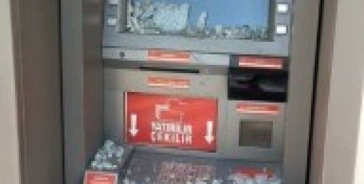Patnos'ta banka ATM'lerine saldırı