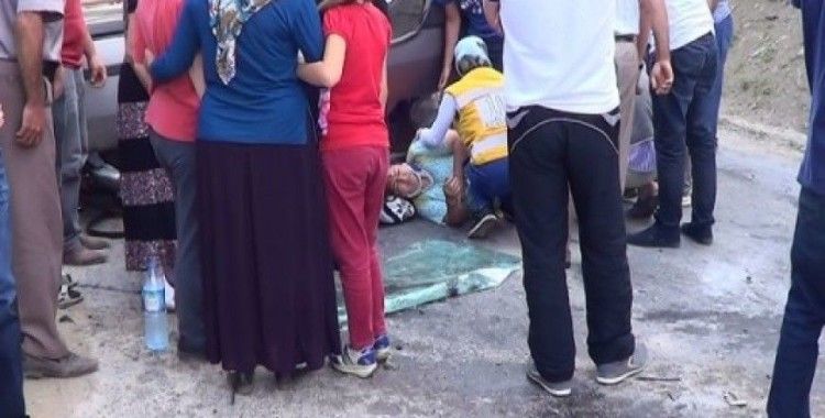 Kastamonu'da trafik kazası,  4 yaralı