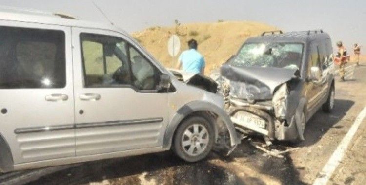 Şırnak'ta trafik kazası, 9 yaralı