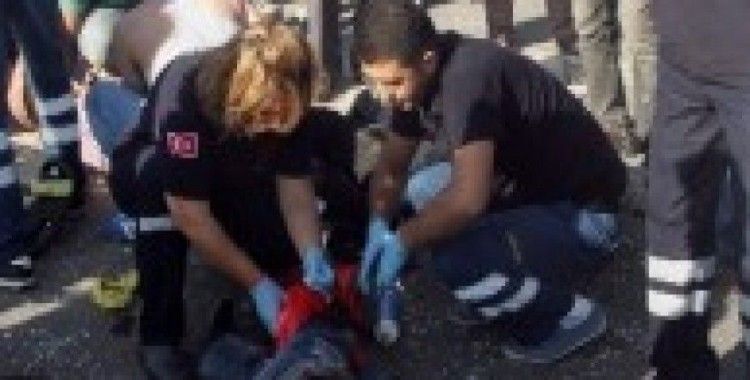 Gaziantep'te trafik kazası, 2 yaralı