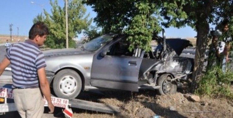 Sorgun'da trafik kazası 3 yaralı