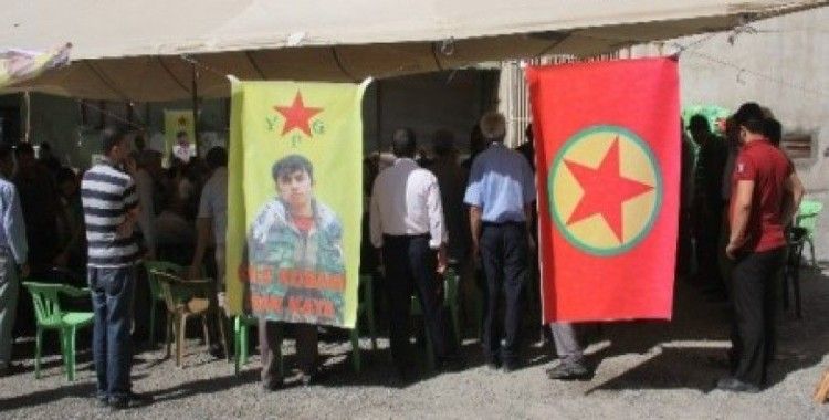 YPG'li kaya için taziye çadırı