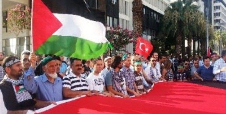 İzmir'den Filistin'e destek eylemi