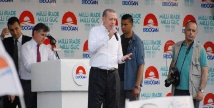 Başbakan Erdoğan Diyarbakır'da halka seslendi